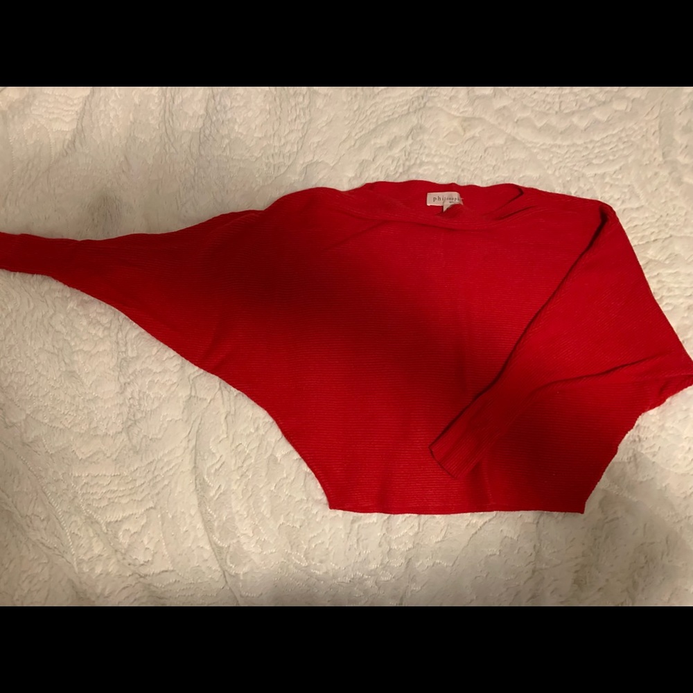 Red sweater